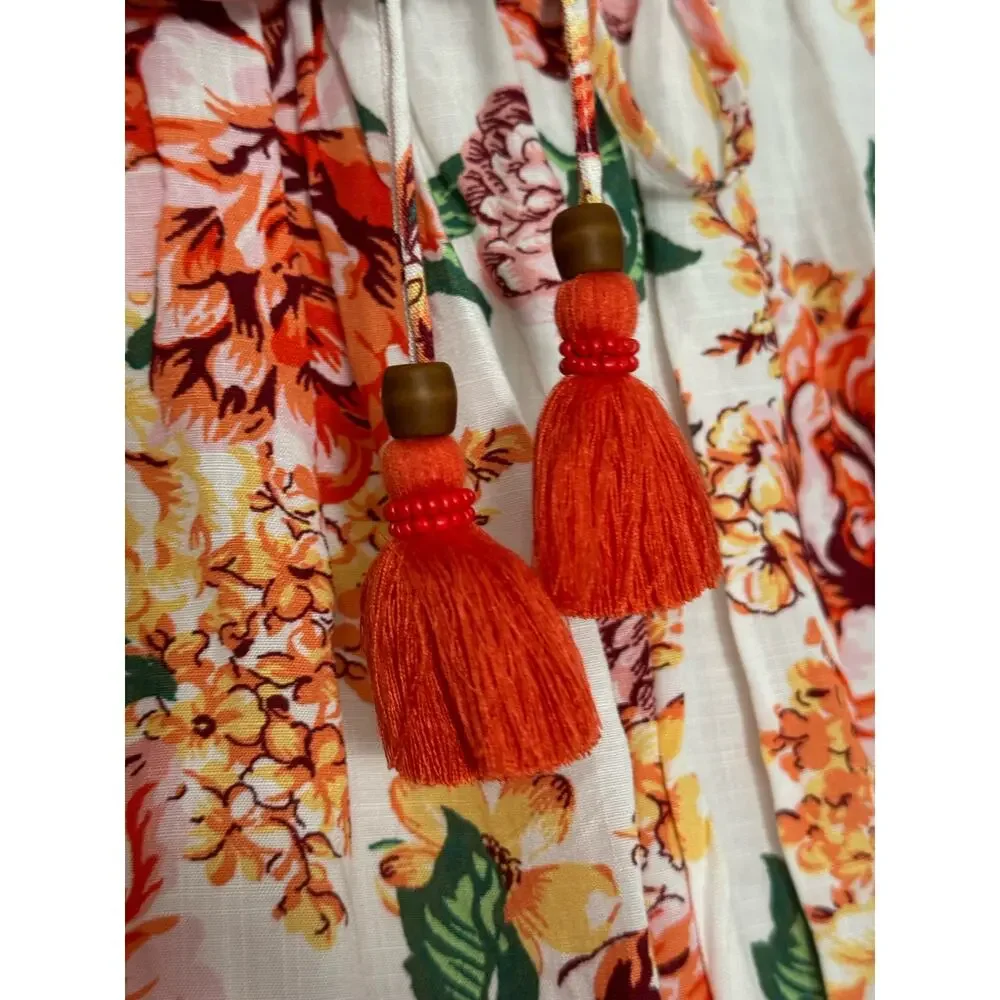 NWT Maaji Carnation Paulina Floral Empire Waist Mini Dress Size M - Picture 16 of 16